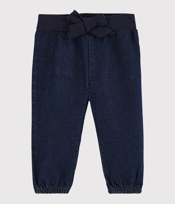 Pantaloni in denim bebè. blu JEAN
