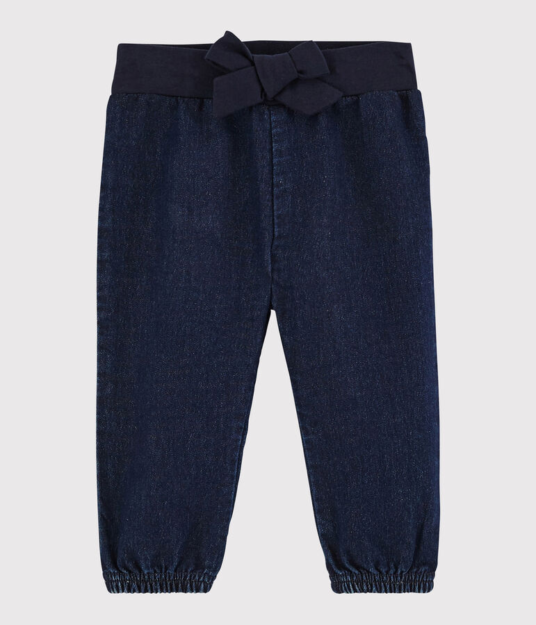 Pantaloni in denim beb&egrave;. blu