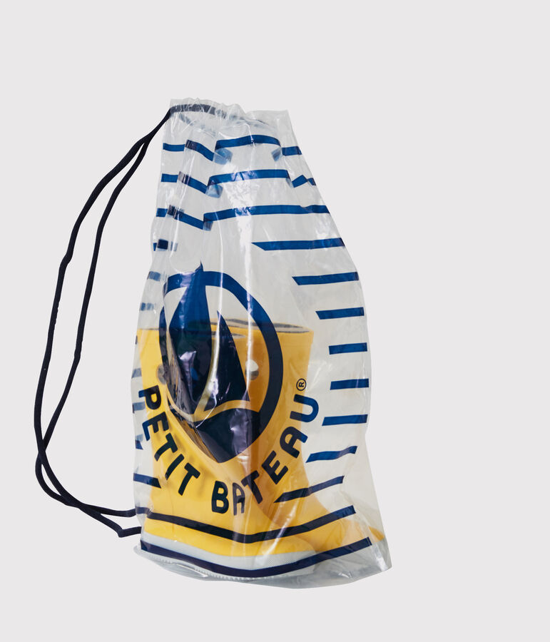 Stivali da pioggia per bambina-bambino giallo JAUNE