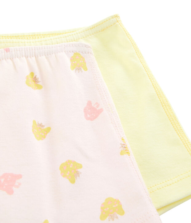 Duo shorty bambina multicolore