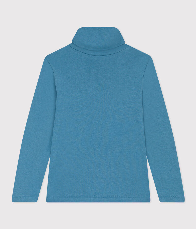 Lupetto in cotone bambino unisex blu