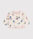 T-shirt a maniche lunghe in jersey sottile neonato