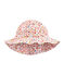 Cappellino alla pescatora bambina bianco MARSHMALLOW/bianco MULTICO