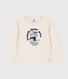 T-shirt a maniche lunghe in cotone bambino unisex 