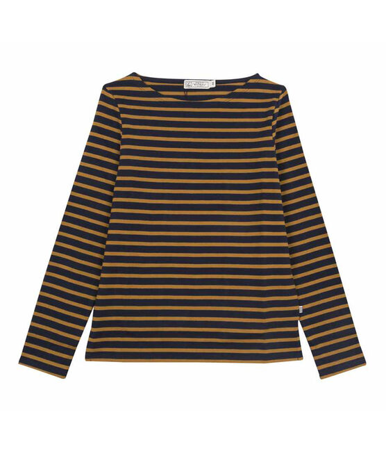marinière iconica donna blu SMOKING/marrone BRINDILLE