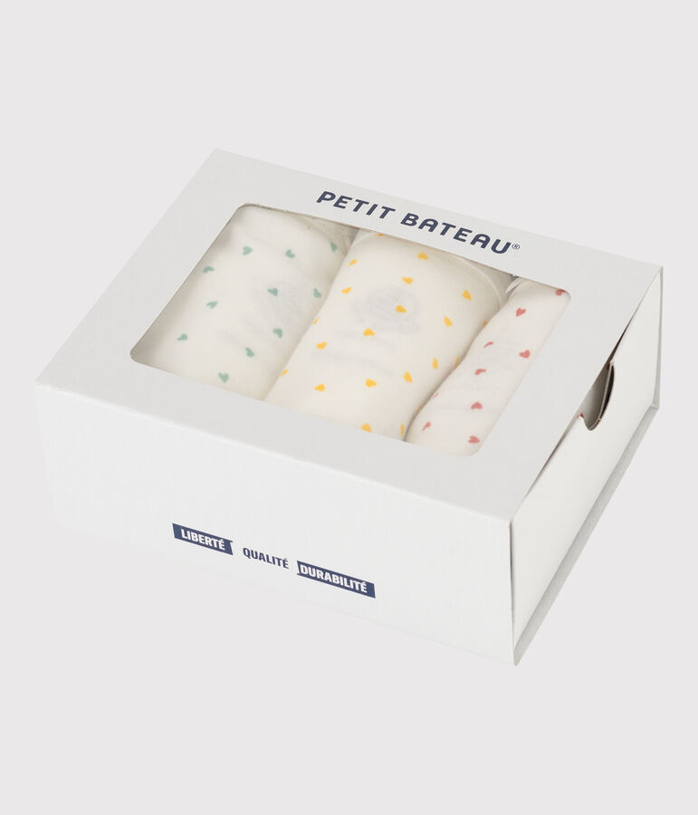 Confezione da 3 slip in cotone donna multicolore