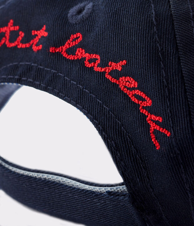 Cappellino beb&egrave; bambino blu