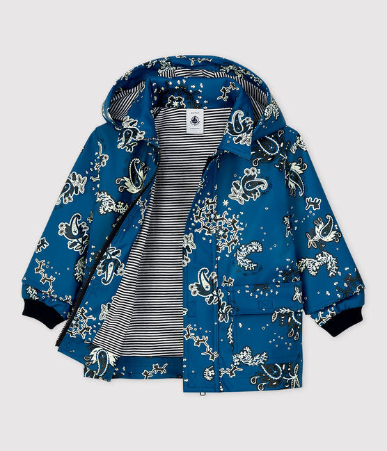 CERATA ICONICA BEBÈ IN MATERIALE RICICLATO blu BRASIER/bianco MULTICO