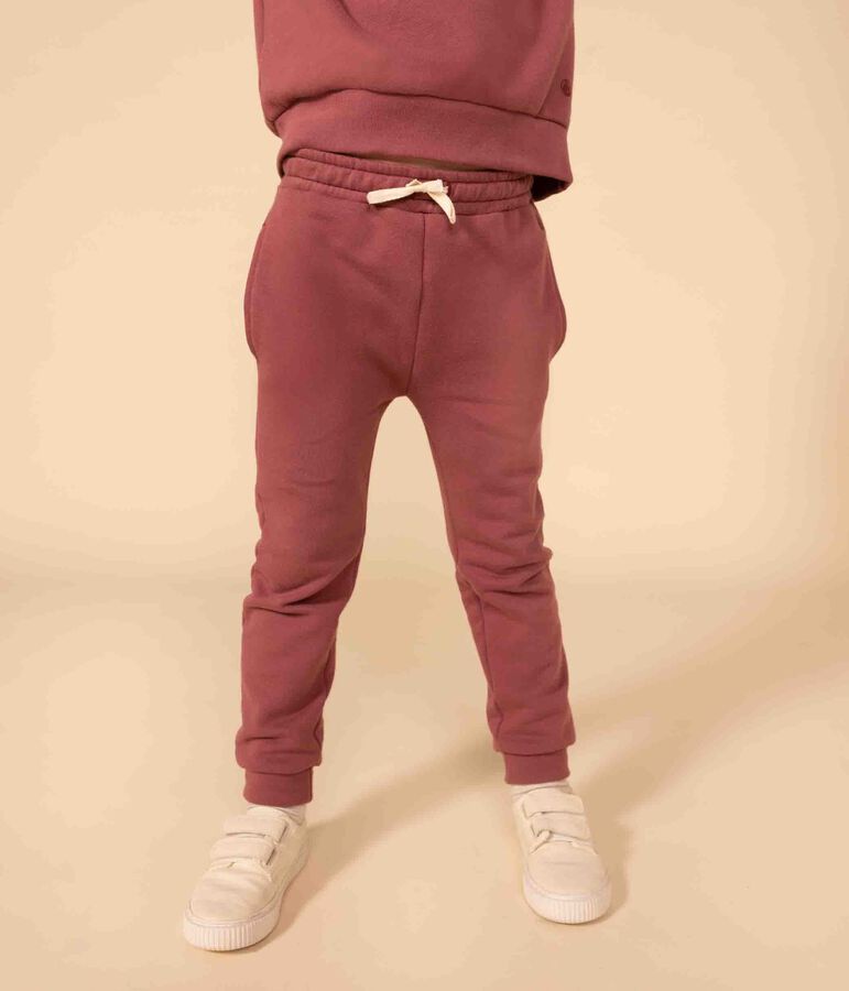 Pantaloni da jogging in molleton bambina marrone