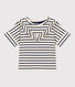 T-shirt a maniche corte in cotone bambina