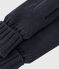 Muffole in maglia con fodera in pile bambino blu SMOKING