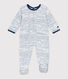 Tutina pigiama neonato in ciniglia