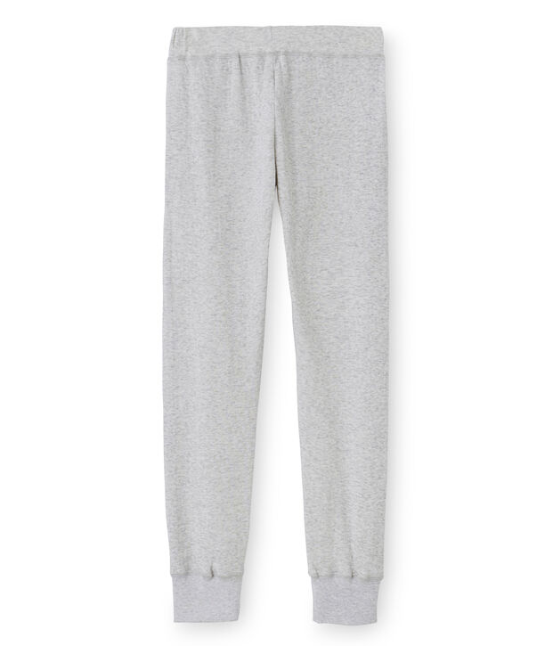 pantalone donna in tubique extrafine grigio