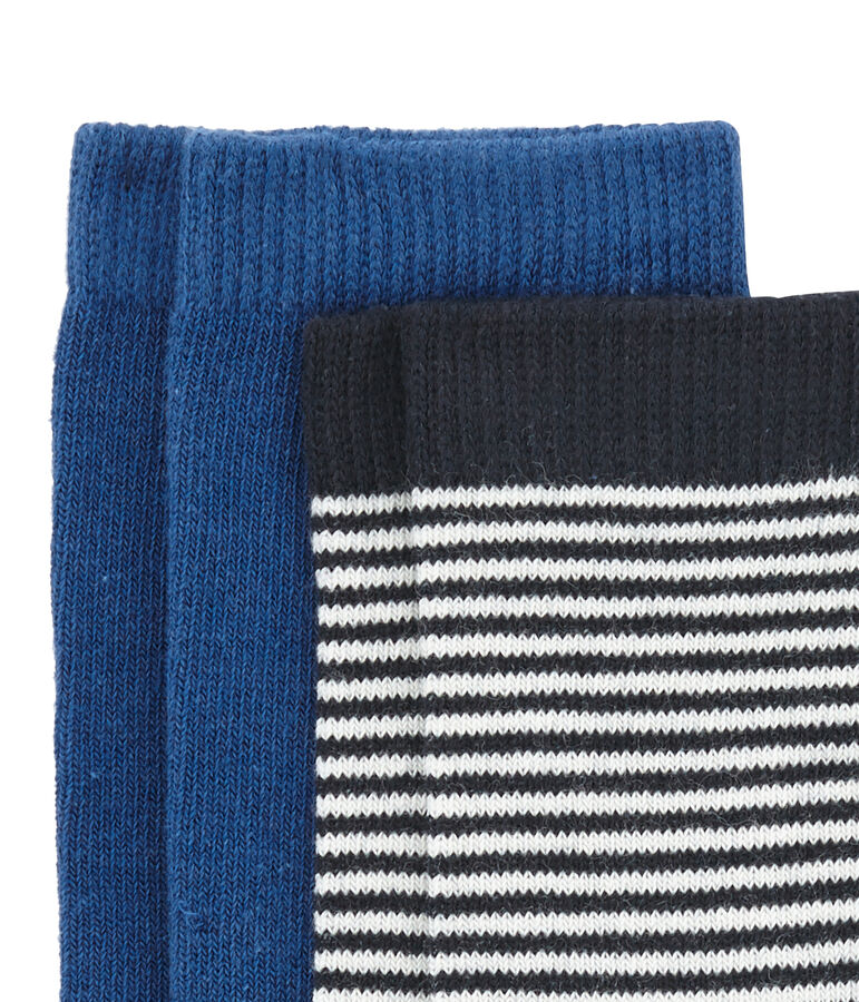 Lotto di 2 paia di calzini multicolore