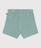 Shorts in spugna di cotone neonato verde PAUL
