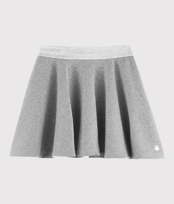 Gonna in maglia bambina grigio SUBWAY CHINE
