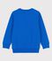 Felpa in molleton bambino blu DELFT