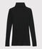 Dolcevita in lana e cotone Donna nero NOIR