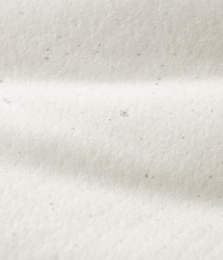 Nido d'angelo bianco beb&egrave; in tubique di cotone biologico bianco MARSHMALLOW