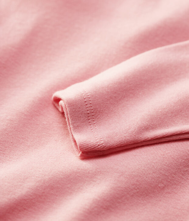 Body in cotone beb&egrave; rosa