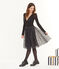 Body scaldacuore donna nero NOIR/giallo OR