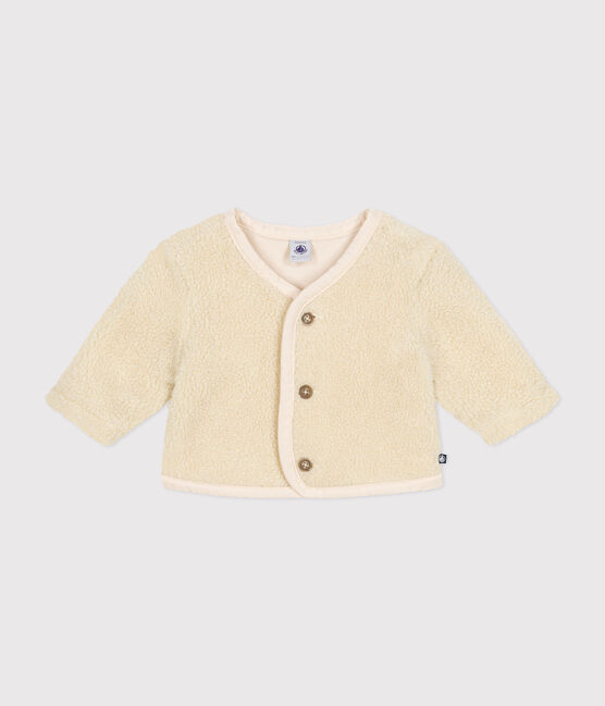 Giacca in sherpa neonato ecru AVALANCHE