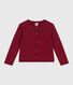 Cardigan in cotone tinta unita bambino