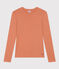 T-shirt L'ICONIQUE girocollo in cotone Donna rosa SIENNA