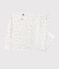 Pigiama snugfit bambina a stelle con paillette in cotone bianco MARSHMALLOW/bianco MULTICO