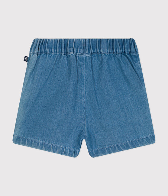 Shorts in denim leggero per bebè blu DENIM CLAIR