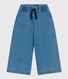 Pantaloni ampi in denim leggero bambina