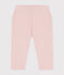 Pantalone bebè in tubique tinta unita rosa SALINE