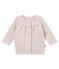 Cardigan per bebé femmina in molleton scintillante rosa JOLI/giallo DORE