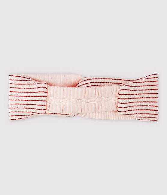 Fascia a righe bebè femmina rosa FLEUR/rosa COPPER