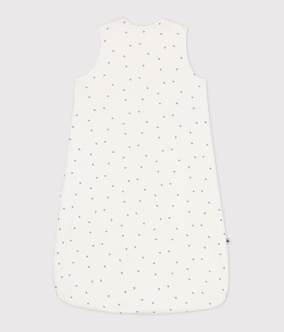 Sacco nanna neonato in cotone con stampa TOG 1 bianco MARSHMALLOW/blu ALASKA