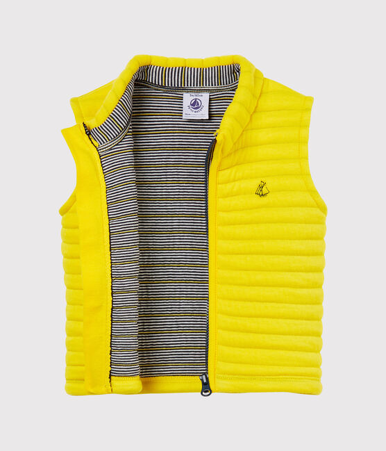 Giubbotto sm in tubique trapuntato maschietto giallo JAUNE