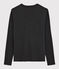 T-shirt girocollo iconica in cotone Donna grigio CITY CHINE