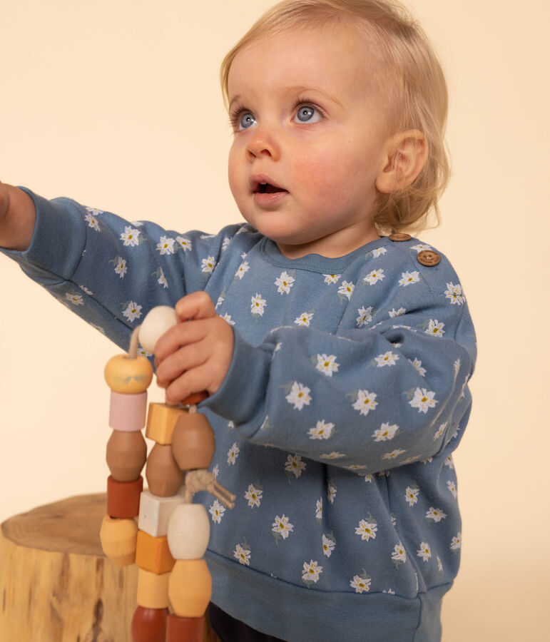 Felpa in jersey spesso per beb&egrave; POLOCHON/ MULTICO