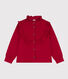 Blusa in velluto fine bambina