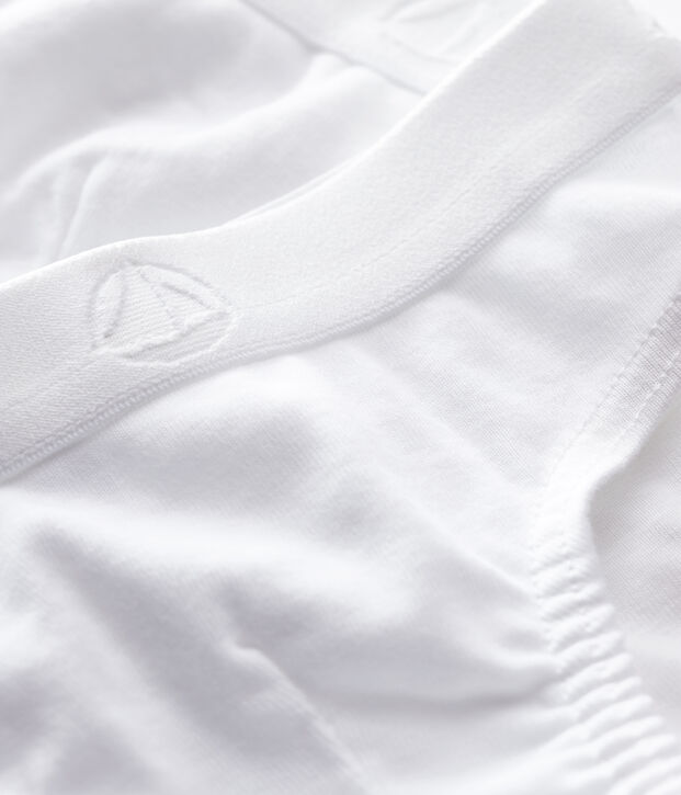 Confezione da 2 slip bianchi bambino multicolore