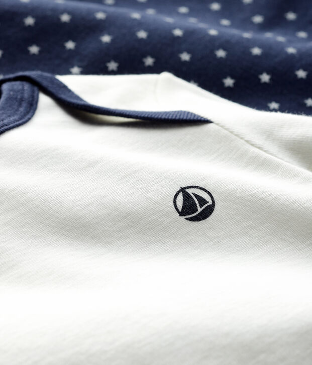 Confezione da 2 t-shirt beb&egrave; maschio multicolore