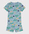Pigiama corto in cotone con fantasia esploratore per bimbi, unisex ENNEIGE/ MULTICO