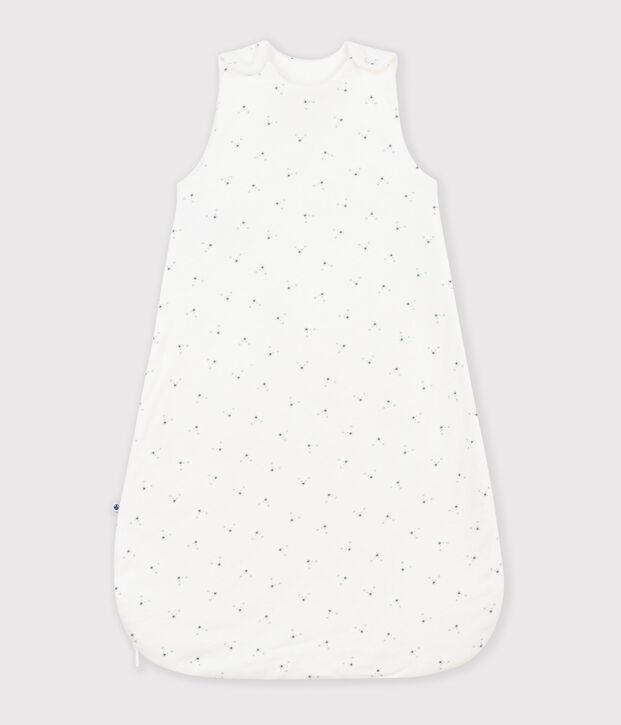 Sacco nanna neonato in cotone con orso stampato TOG 1,5 bianco/multicolore