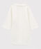 Body con colletto ricamato bebè in cotone biologico bianco MARSHMALLOW