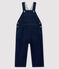 Salopette lunga effetto denim bebè unisex blu JEAN