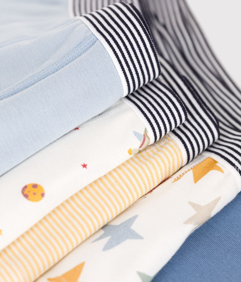 Set di 5 boxer a tema spazio in cotone bambino variante 1