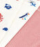 Set di 2 canottiere con spalline bambina cotone variante 1