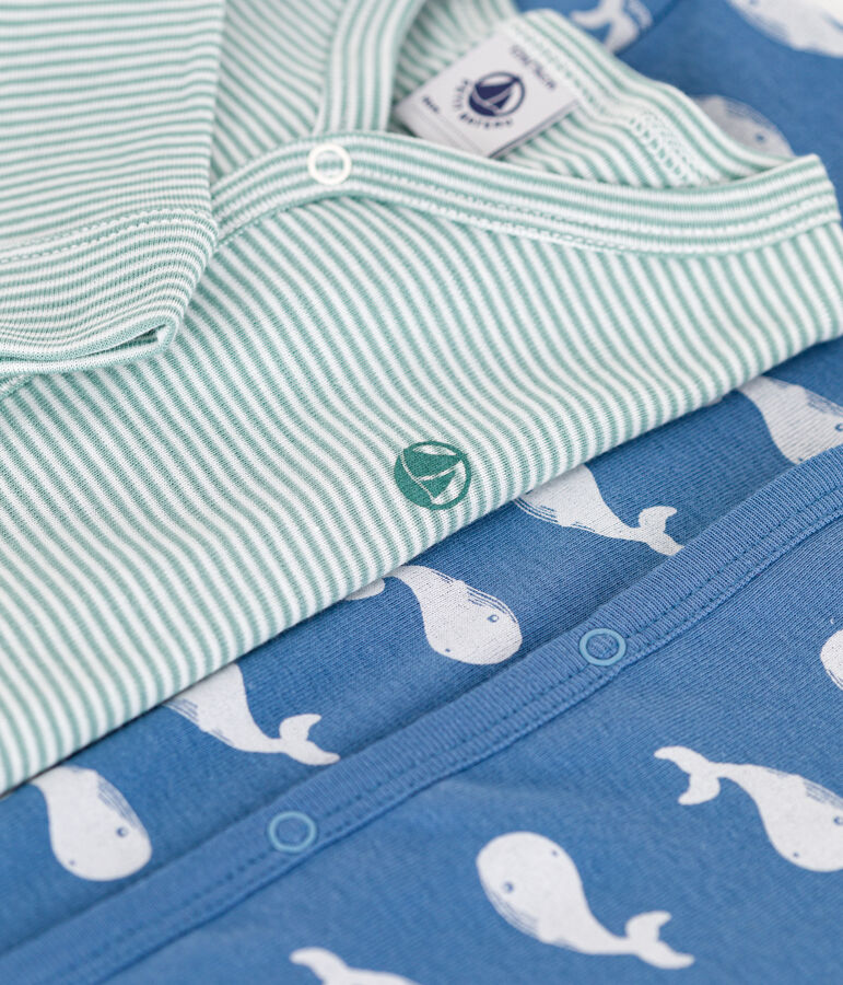 Set di 2 pigiami beb&egrave; in cotone variante 1