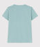 T-shirt LE DROIT in cotone con scollo a V Donna verde BOB