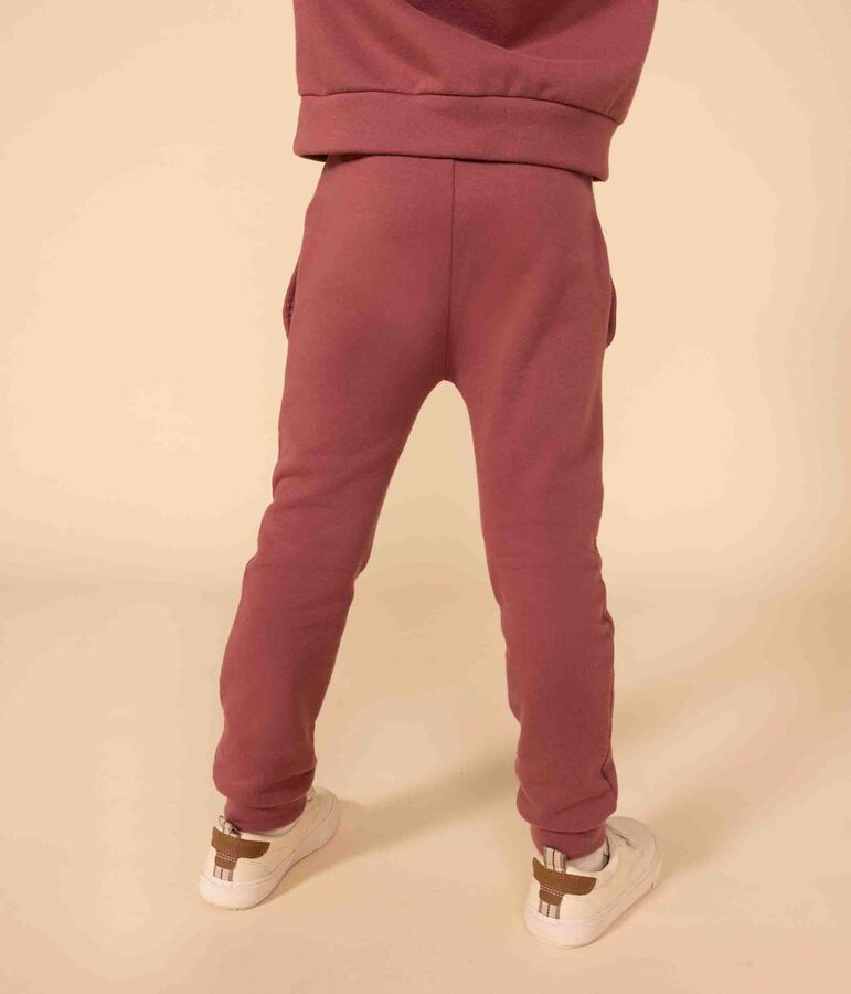 Pantaloni da jogging in molleton bambina marrone
